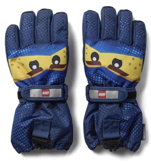 LWAGAN 807 Jr - guanti da sci - bambino Blue