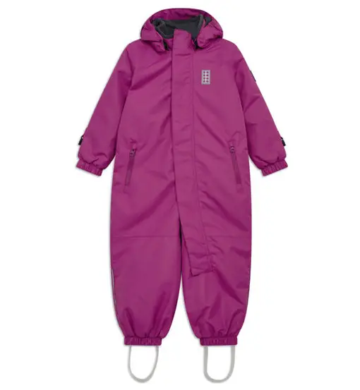 LWJAZ 713 Jr - tuta da sci - bambino Dark Pink
