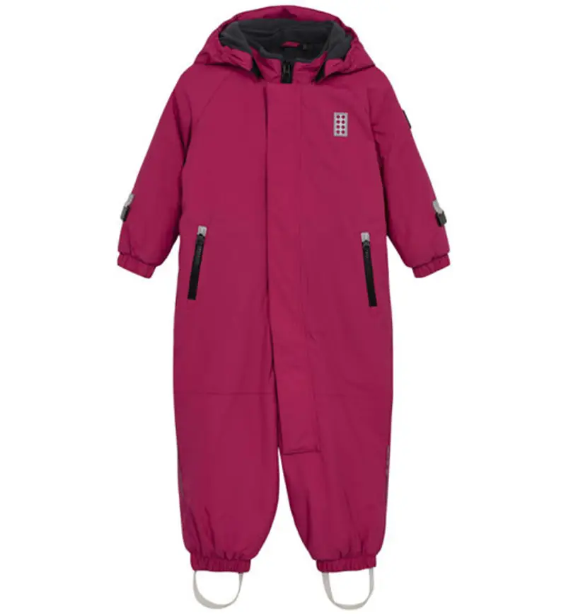 LWJULIAN 711 Jr - tuta da sci - bambino Dark Pink
