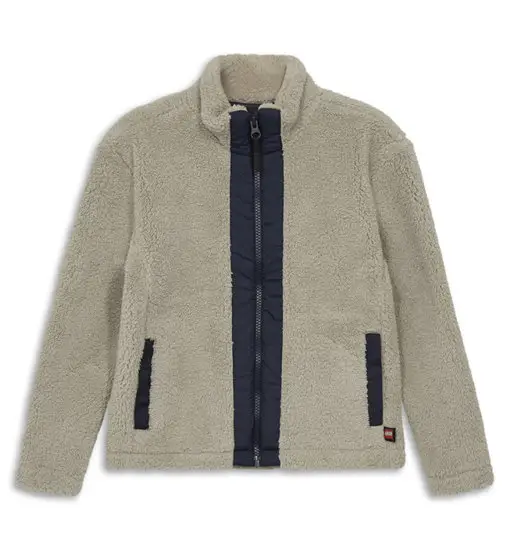 LWSAKU 206 Jr - felpa in pile - bambino Beige