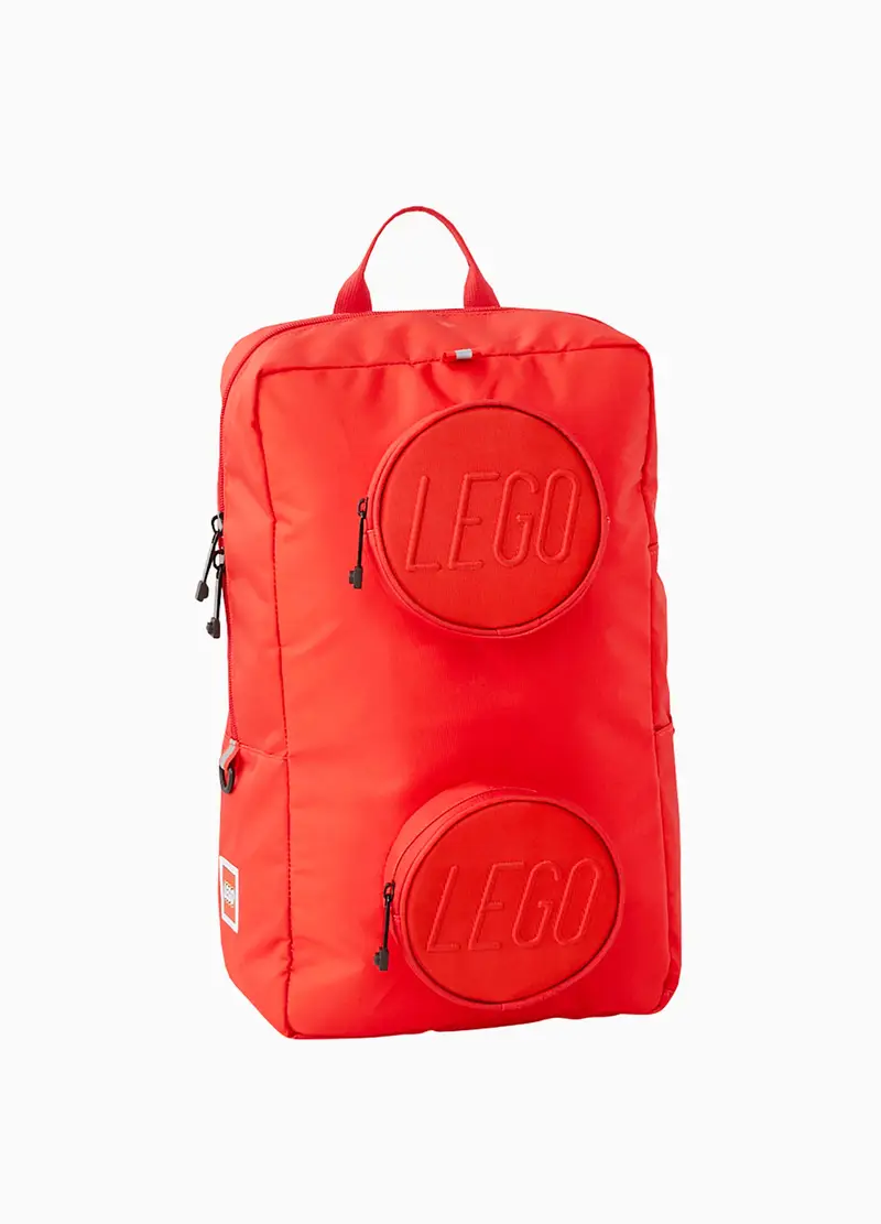 LEGO, Zainetto Lego Funzionale Per Bambini, Unisex, Rosso, Taglia: ONE SIZE