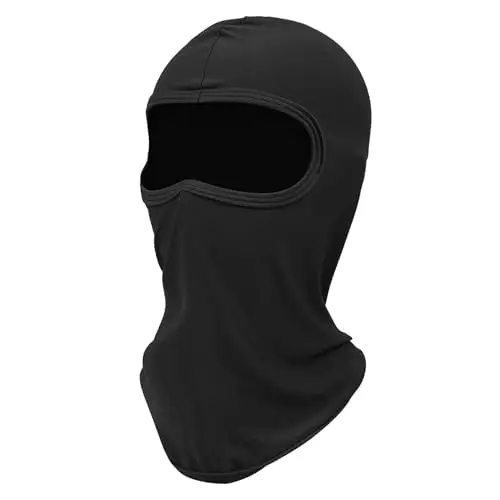 Leislam Passamontagna Sottocasco Moto Estivo, Balaclava, Ski Mask, Accessori Moto, Protettore UV, Militare, Termico