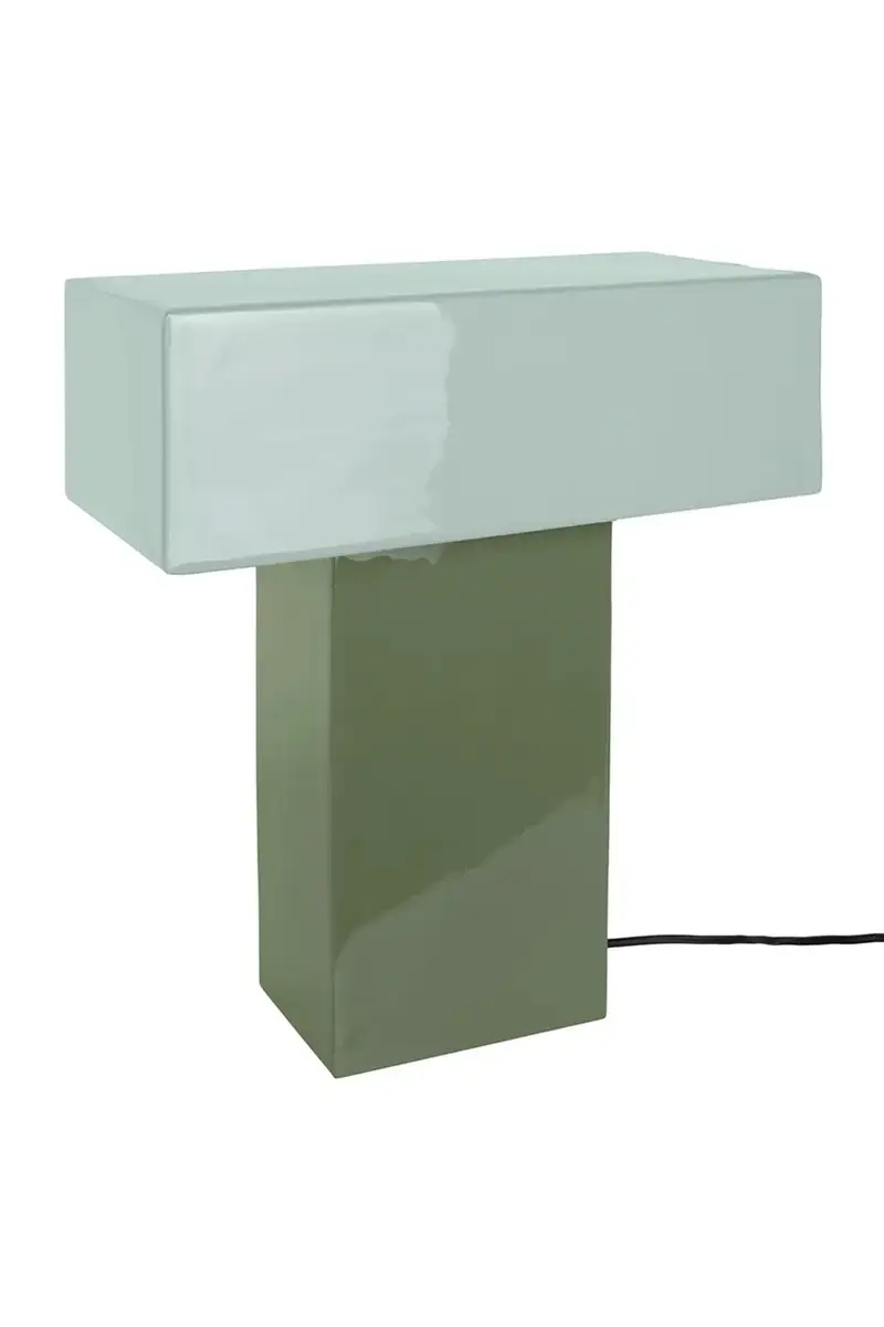 lampada da tavolo Grato Recto 35 x 15 cm Verde miniatura 2