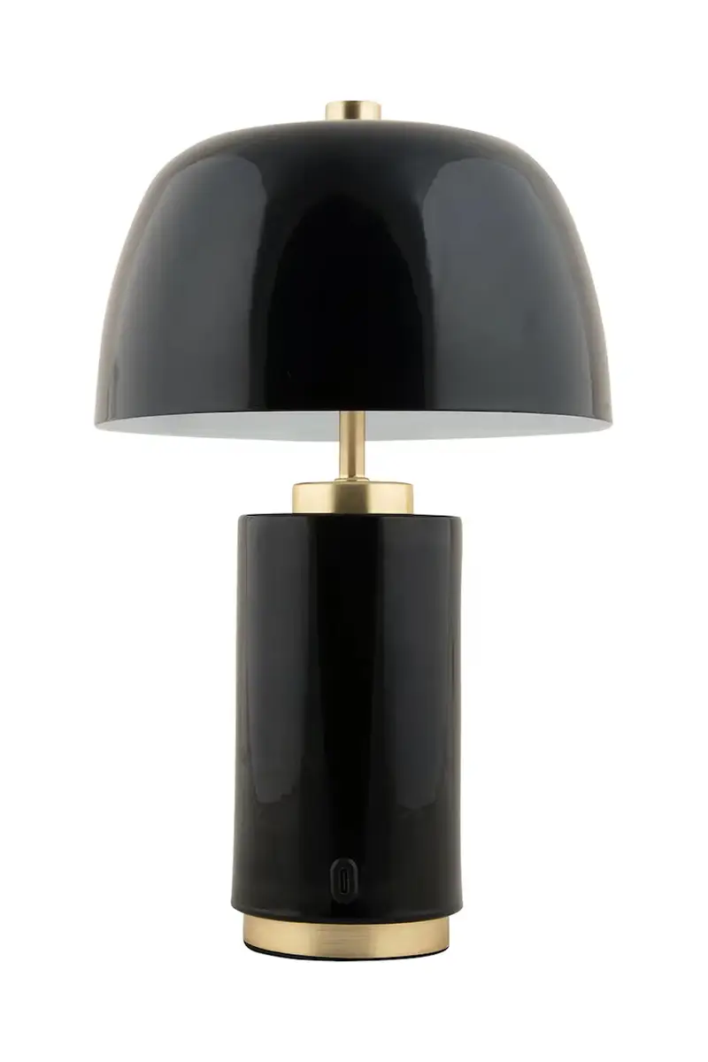 lampada da tavolo wireless a led Freya Nero miniatura 2