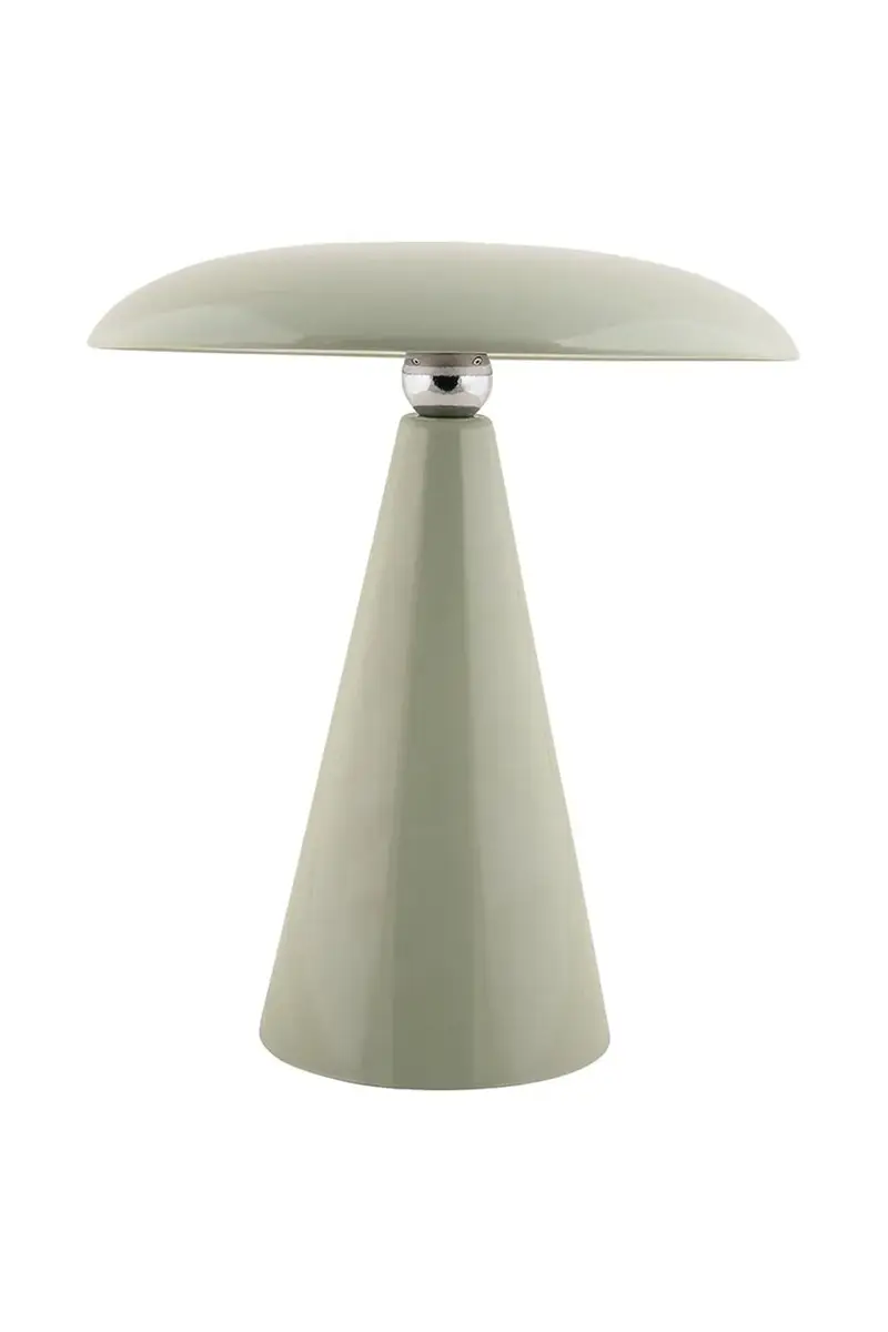 lampada da tavolo wireless a led Phoebe colore grigio