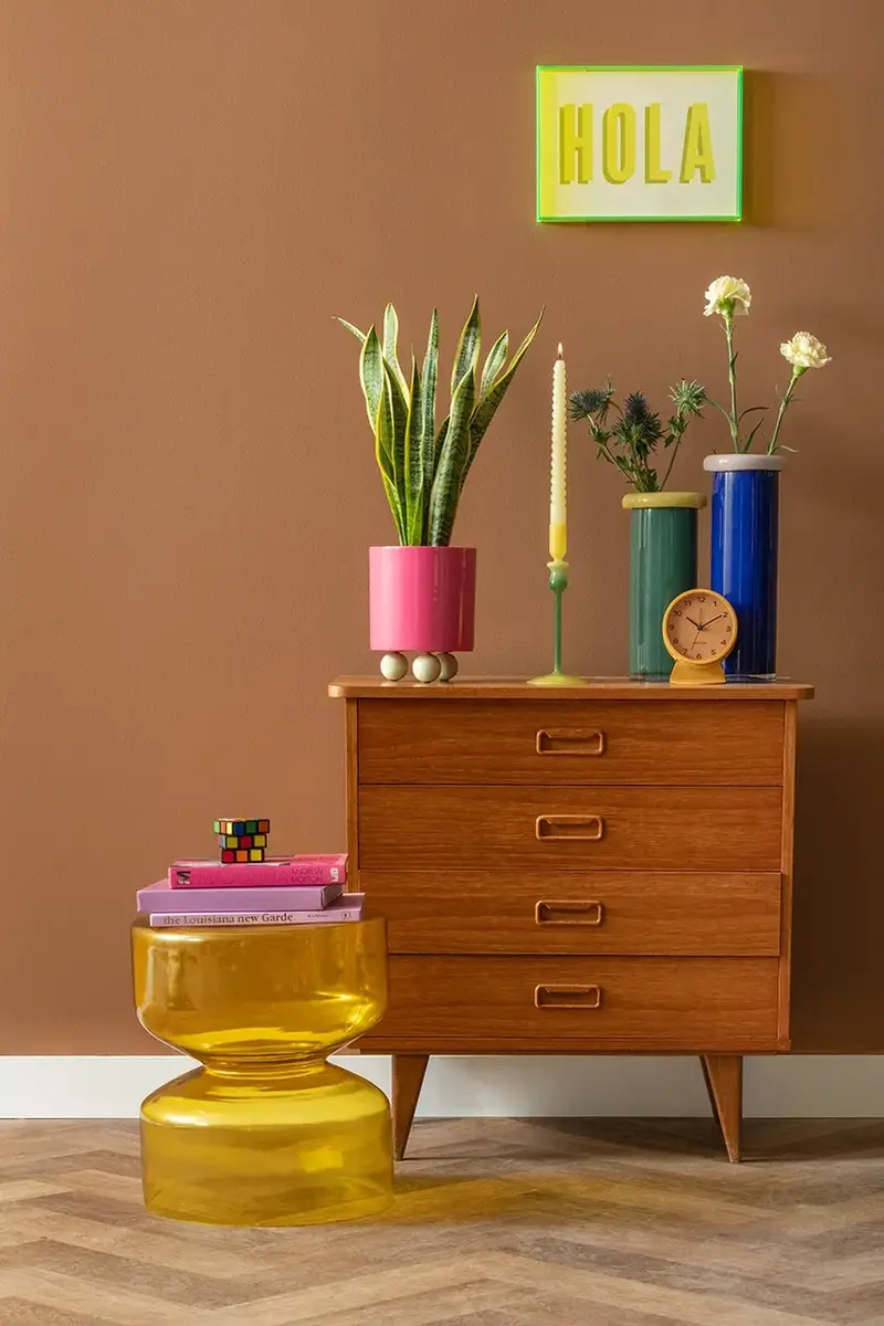 tavolino Doble 35 x 41 cm Giallo miniatura 3