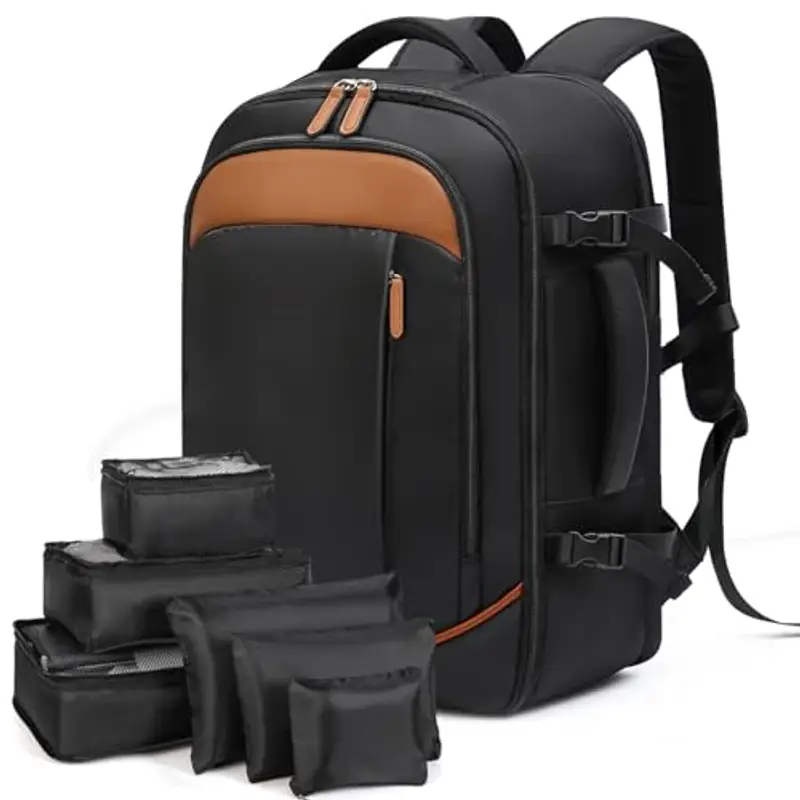 Lekespring Zaino da viaggio Nero 1918739