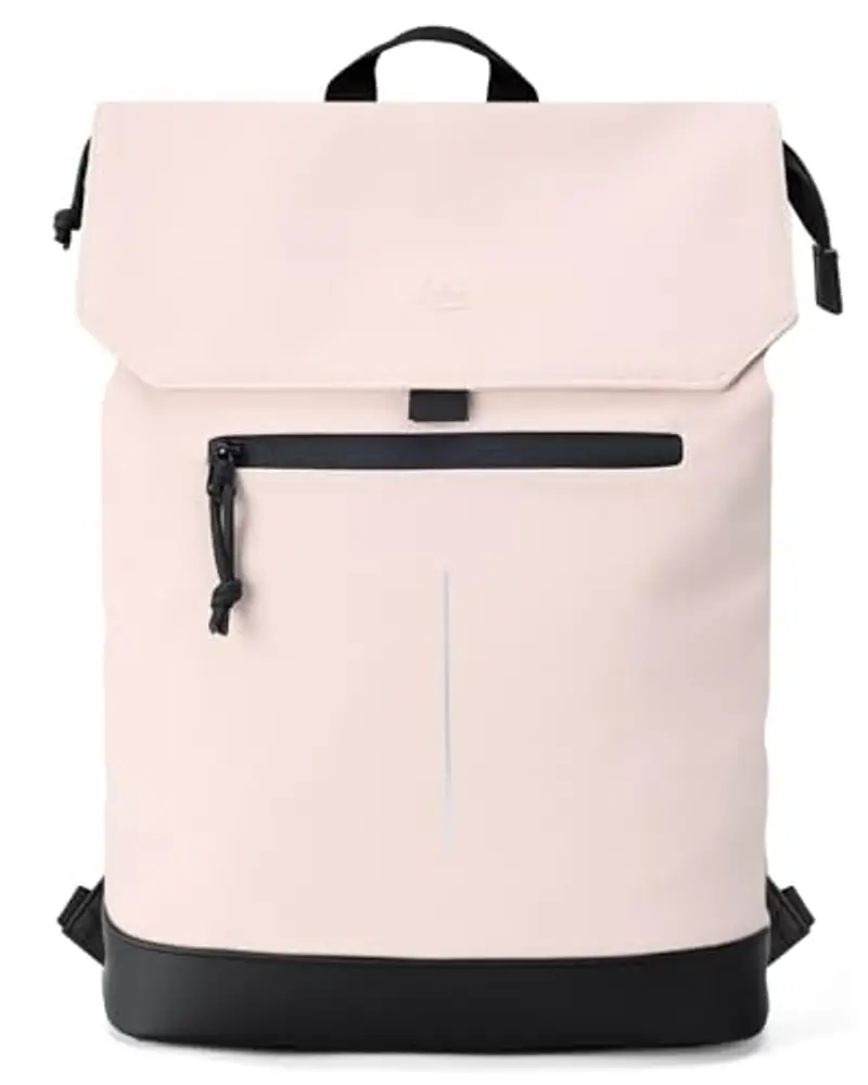 Lekespring Zaino Porta PC Donna 15.6 Pollici – Elegante Zaino Università e Lavoro Donna,Impermeabile per Laptop con Design Moderno, Ideale per Viaggi, Ufficio e Scuola, Rosa