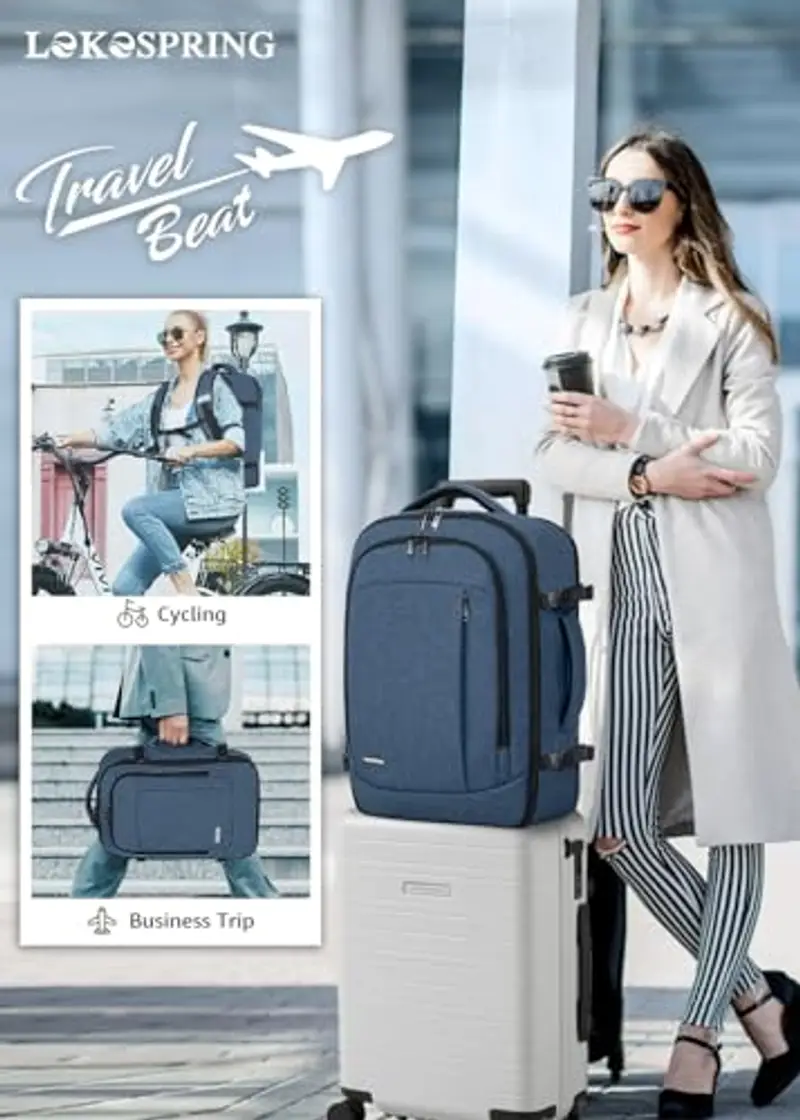 Lekespring Zaino da viaggio Blu 1963270 miniatura 2