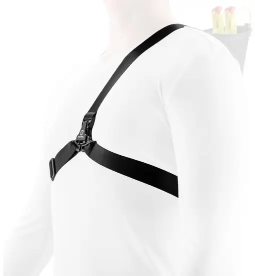 Elastic Belt Trail Running Quiver - elastico porta Quiver Black