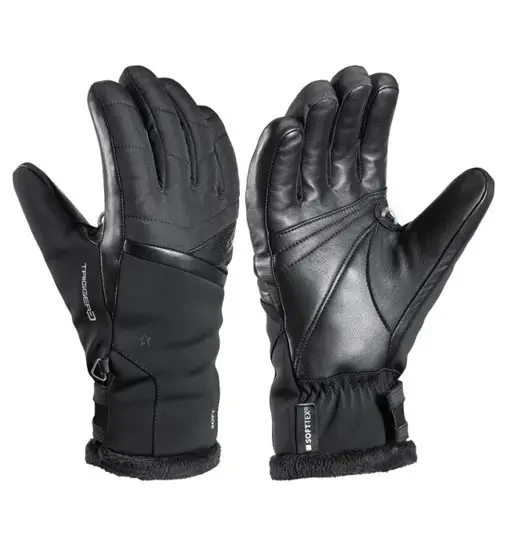 Snowfox - guanti da sci - donna Black