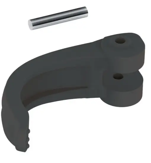 Speed Lock 1+ Lever 20/18 mm - ricambio bastoncini Black