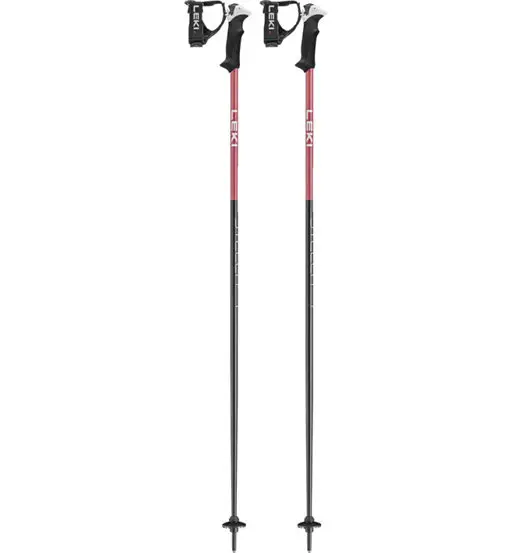 Stella S - bastoncini sci alpino - donna Red