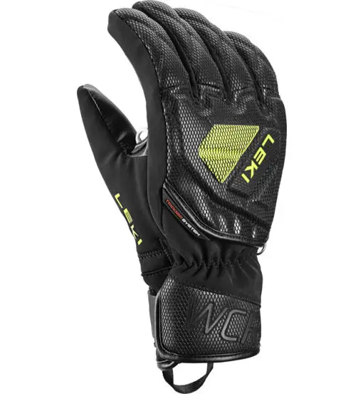 WCR TEAM 3D JR - guanti da sci - bambino Black