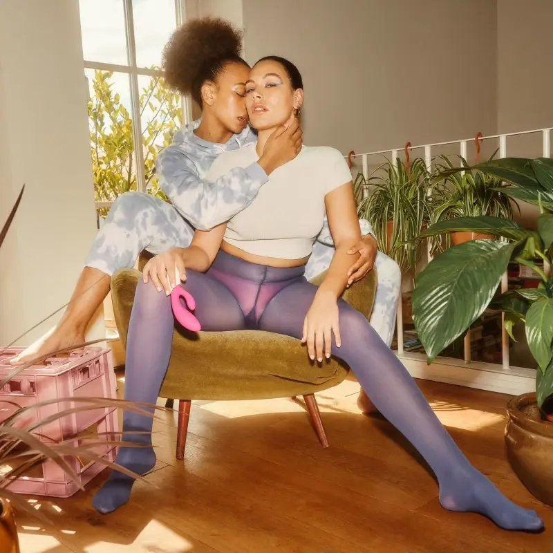 Femme & Homme INA WAVE 2 Cerise - Vibratore miniatura 5