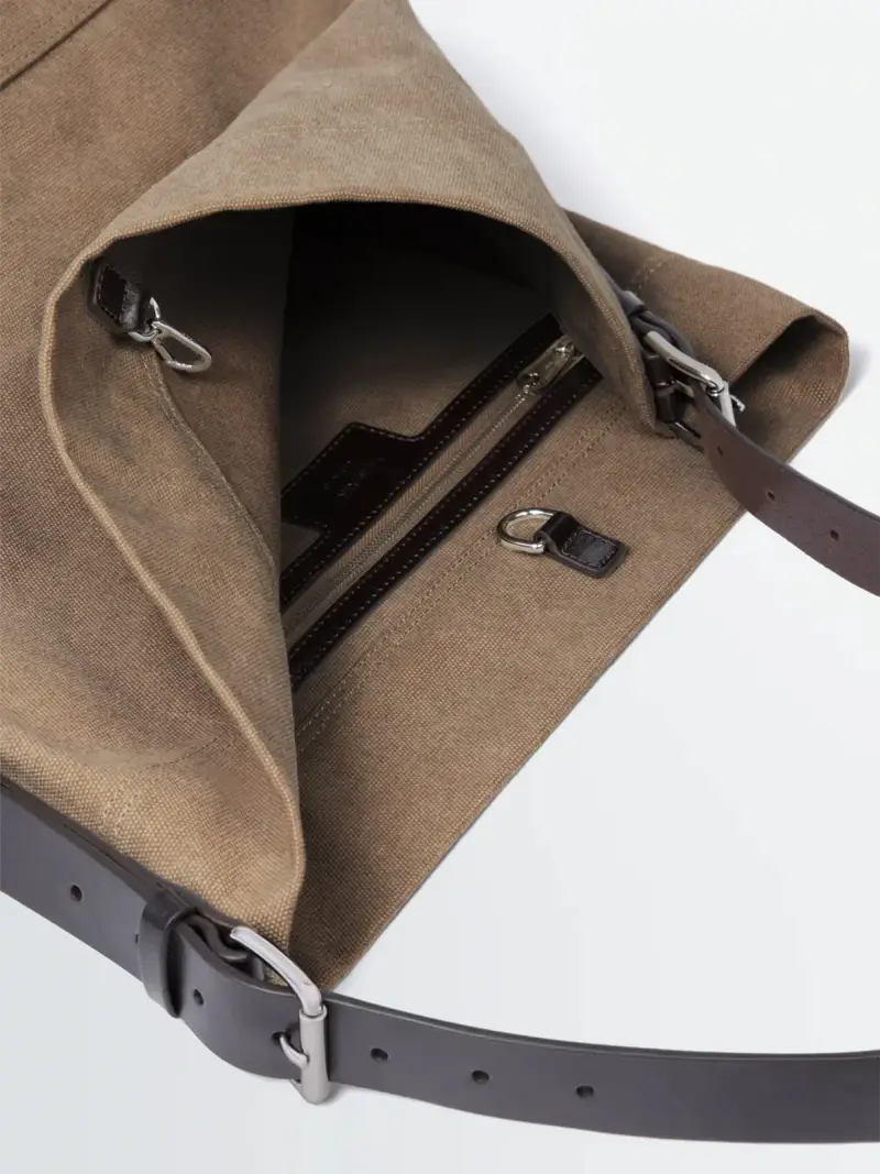 Borsa a Mano Elegante BEIGE miniatura 3