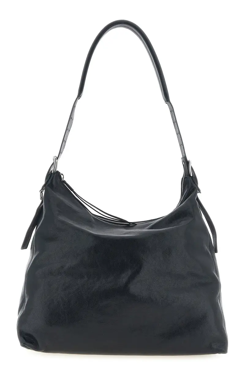 Borsa A Spalla Belted Hobo Blu