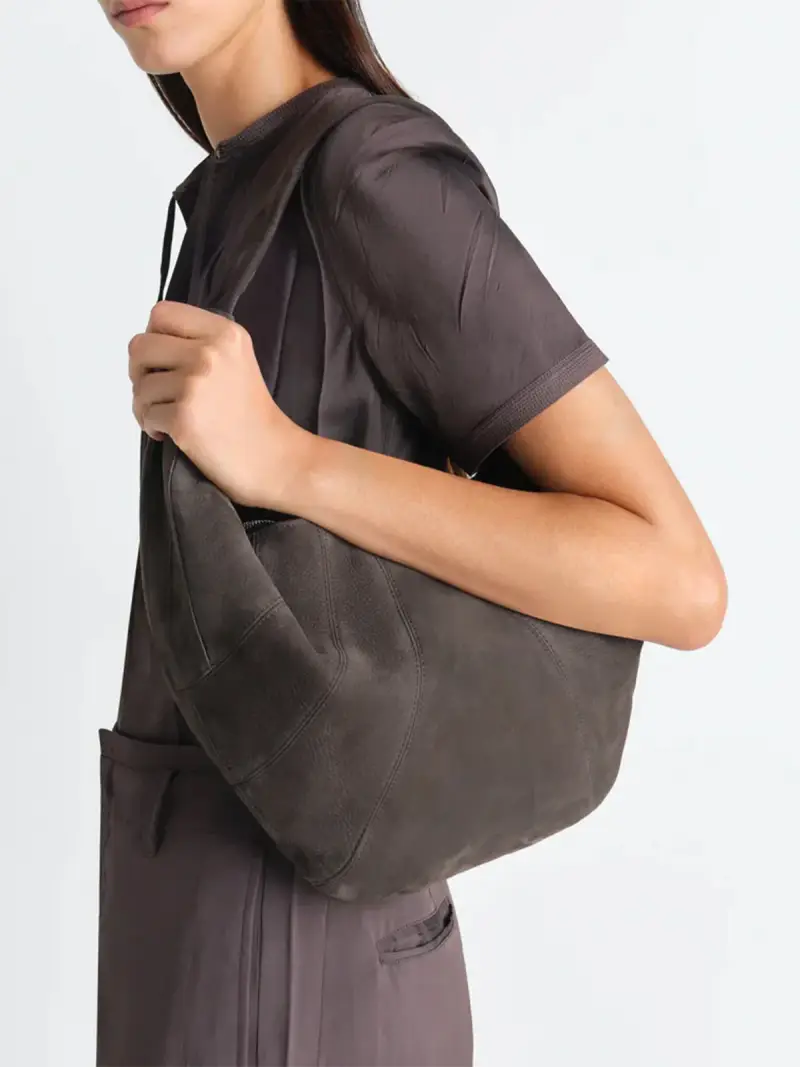 Borsa a Tracolla MARRONE miniatura 2