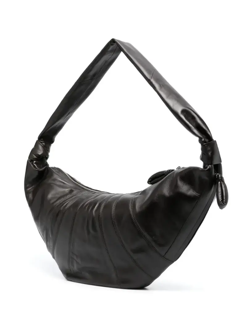 borsa croissant large MARRONE miniatura 2