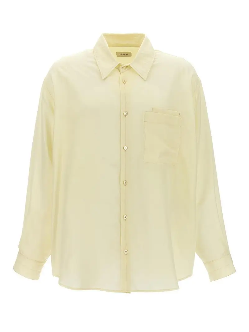 Camicia con doppia tasca Bianco