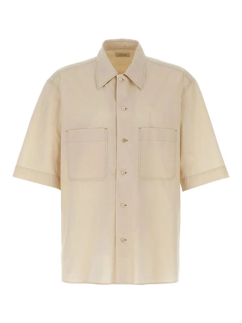 Camicia convertibile Beige
