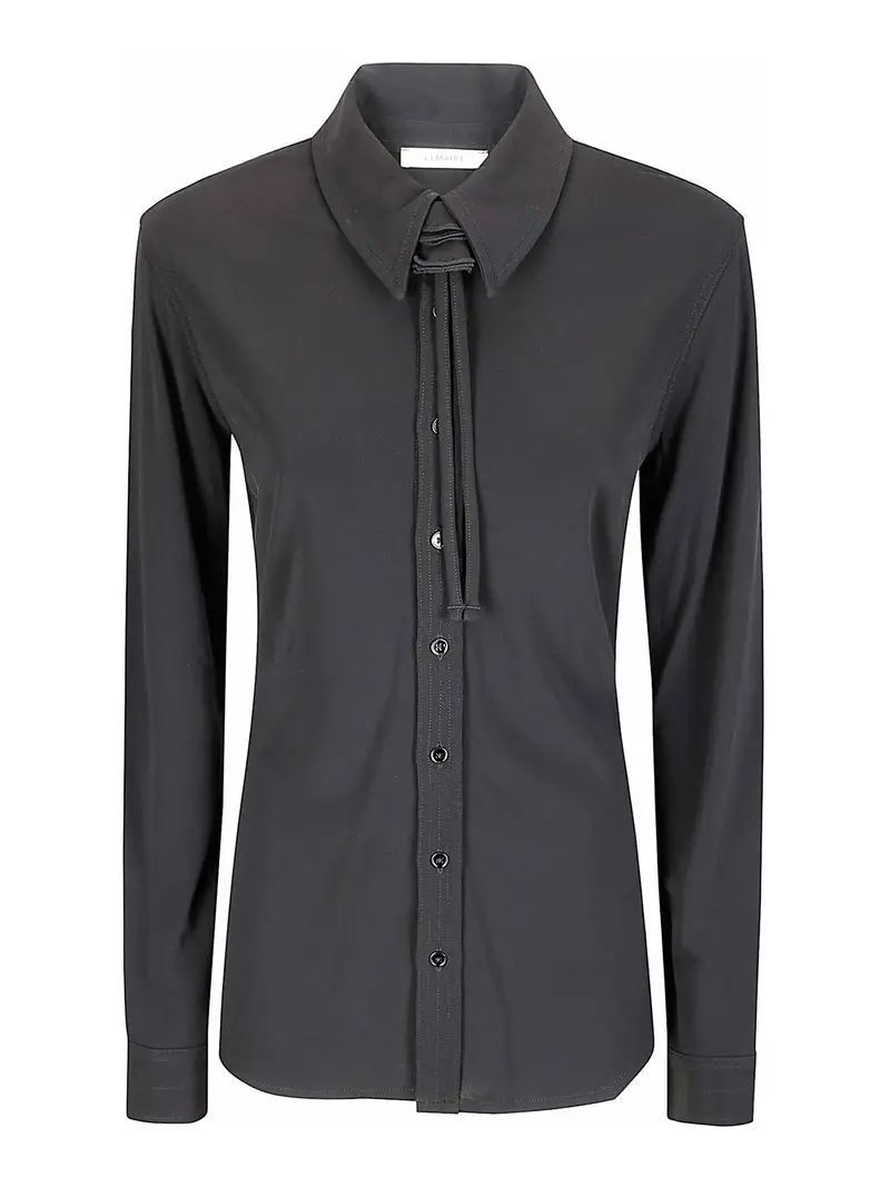 Camicia dalla vestibilitÃ morbida Nero