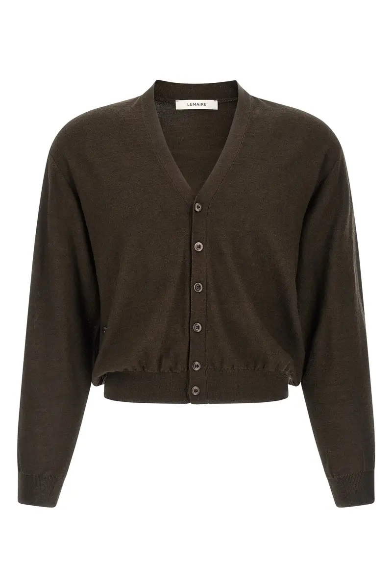 Lemaire Cardigan Marrone 4226936