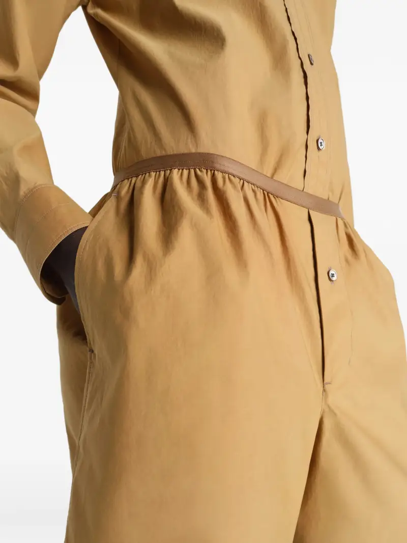 Pantaloni Donna BEIGE miniatura 2