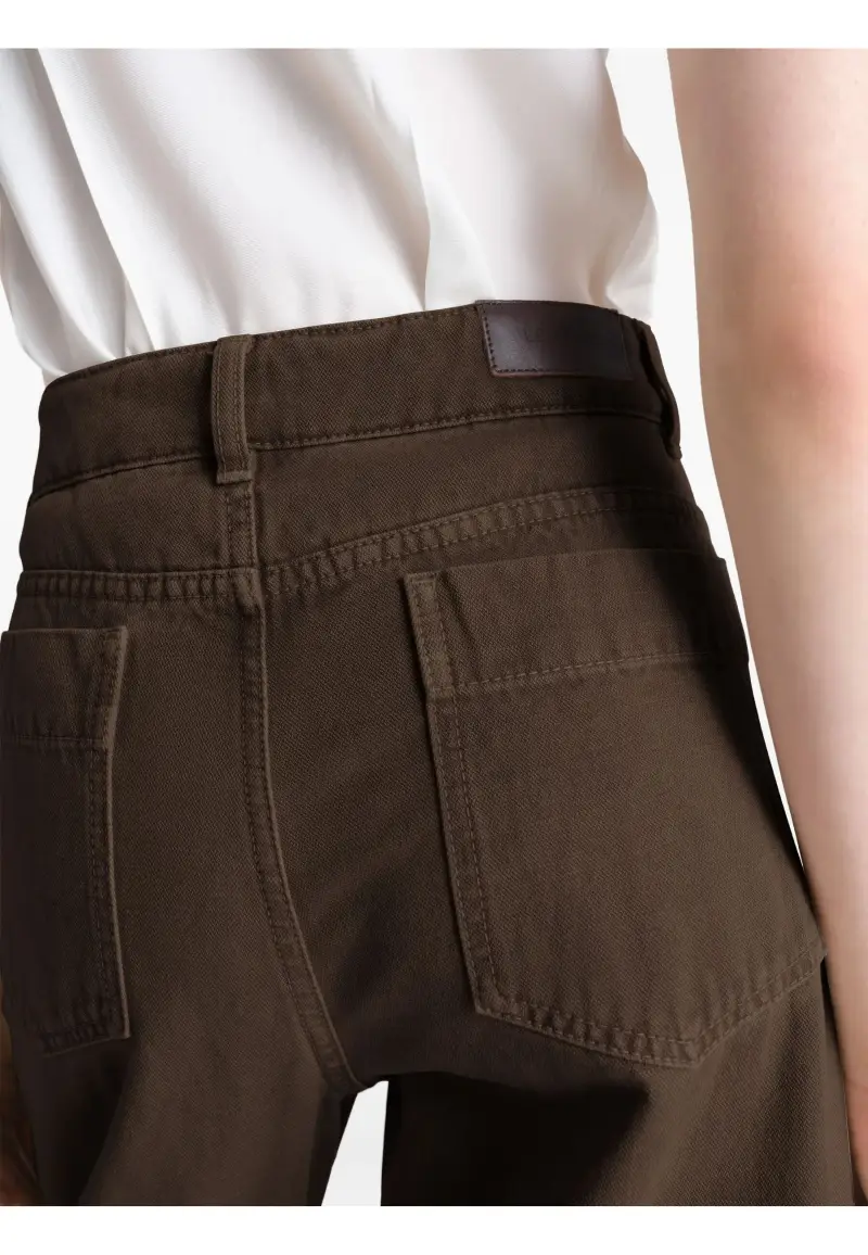 Pantaloni MARRONE miniatura 4