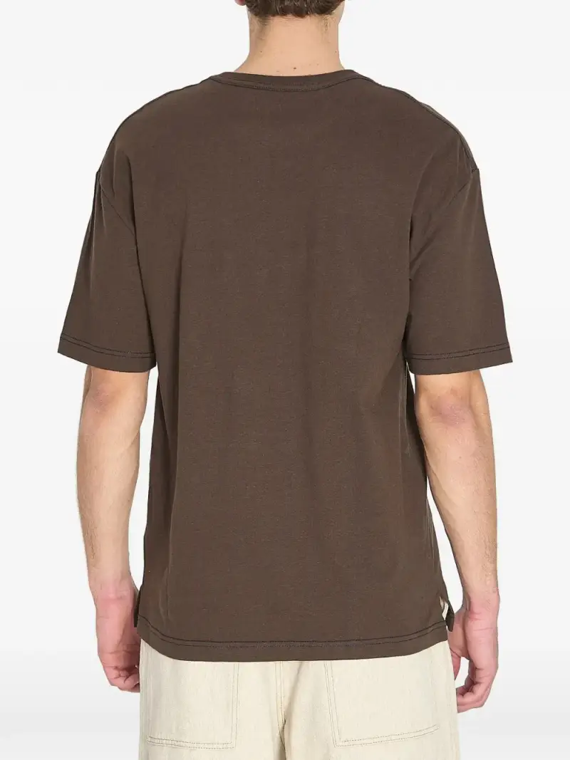 Lemaire T-shirt Marrone 4121687 miniatura 3