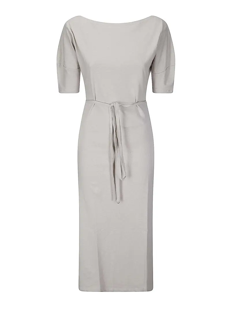 Vestito con spalle scoperte Bianco