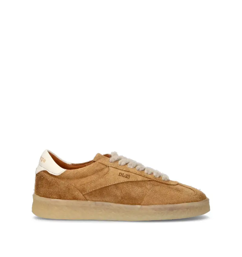 Sneaker donna beige in suede Vario