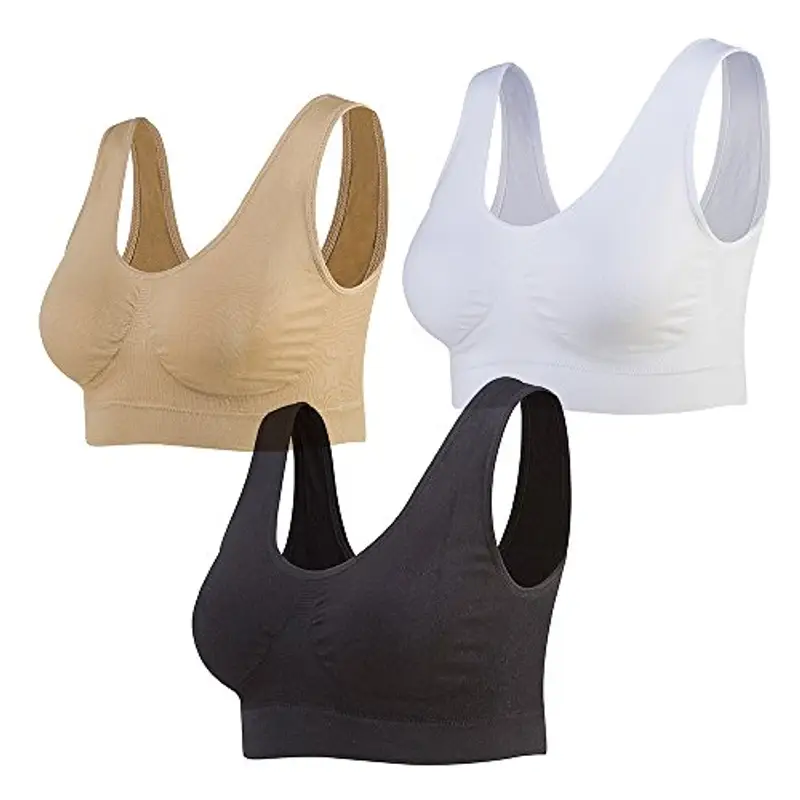 LEMEF Set 3 Reggiseni Sport