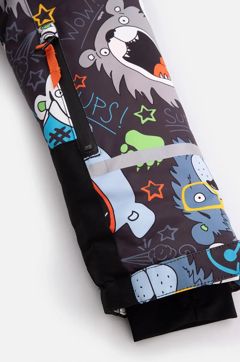 tuta invernale bambino/a Nero miniatura 5