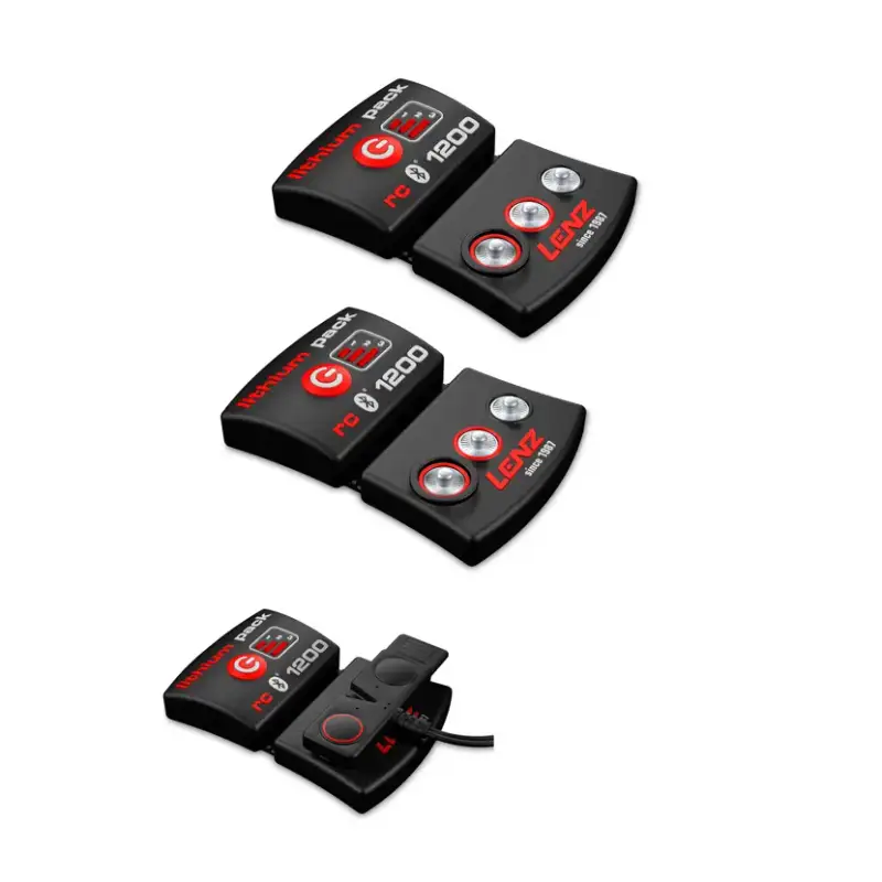 Pacco al litio Lenz rcB 1200 (USB)