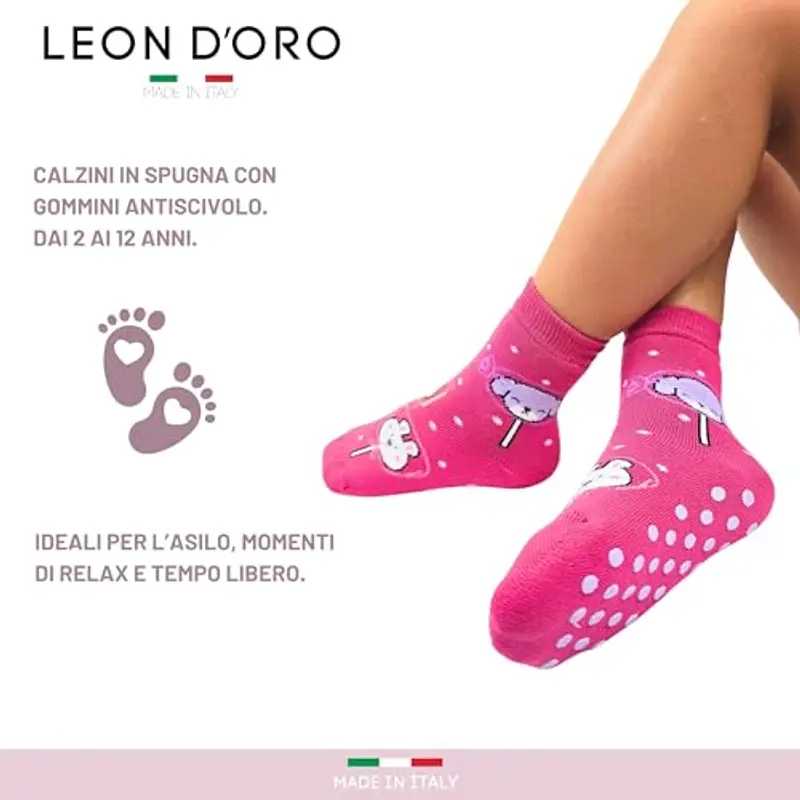 LEON D'ORO Calze Bambina Oro 2203747 miniatura 2