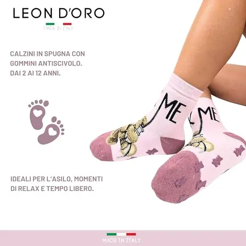 LEON D'ORO Calze Bambina Oro 2750983 miniatura 2