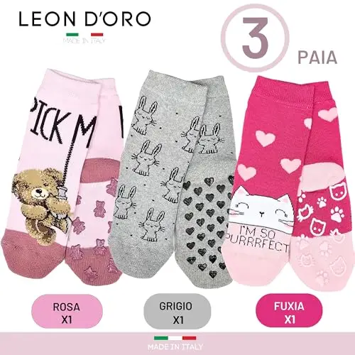 LEON D'ORO Calze Bambina Oro 2750983 miniatura 3