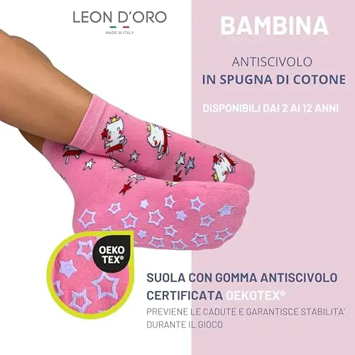 LEON D'ORO Calze Bambina Oro 3432669 miniatura 2