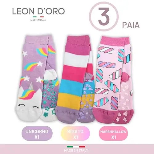 LEON D'ORO Calze Bambina Oro 2695805 miniatura 3