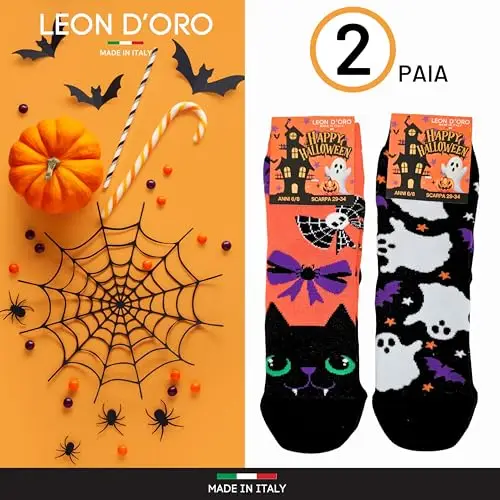 LEON D'ORO Calze Bambina Oro 3365310 miniatura 2