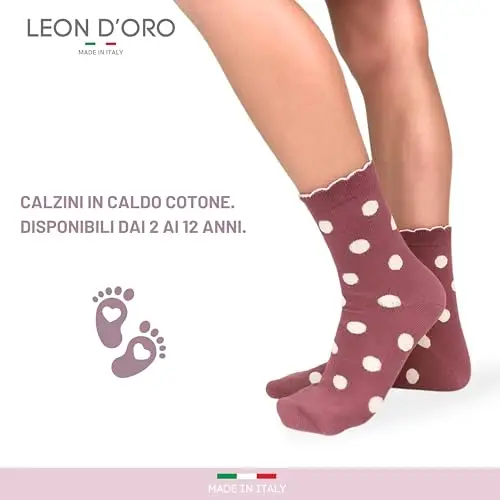 LEON D'ORO Calze Bambina Oro 3129558 miniatura 3