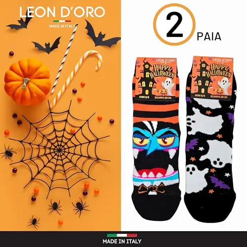 LEON D'ORO Calze Bambino Oro 3373362 miniatura 2