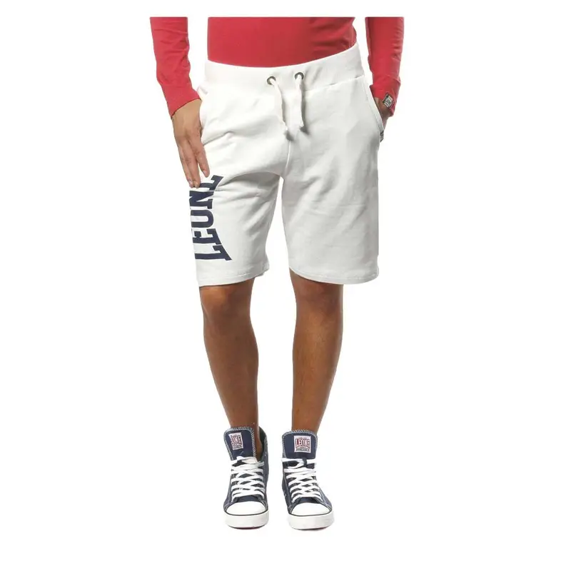 Shorts Sportivi Big Logo Bianco Uomo S