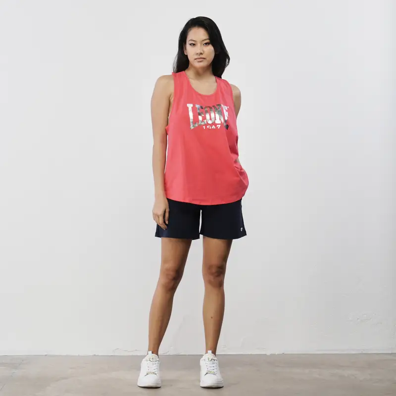 Shorts sportivi blu da donna con tasche