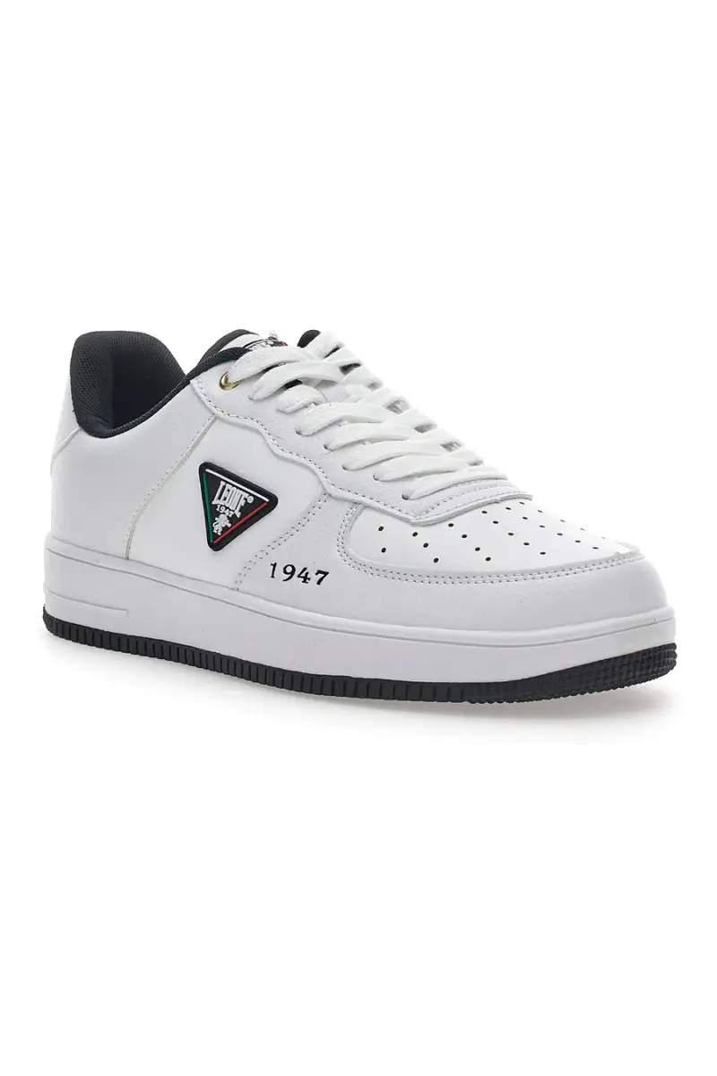 Sneakers Bianche e Nere Leone 37 [BIANCO] miniatura 2