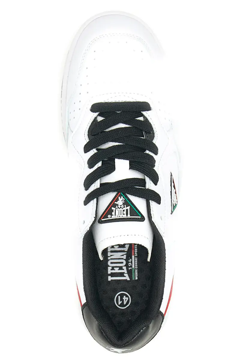 Sneakers Bianche e Nere Leone 57 [BIANCO miniatura 5