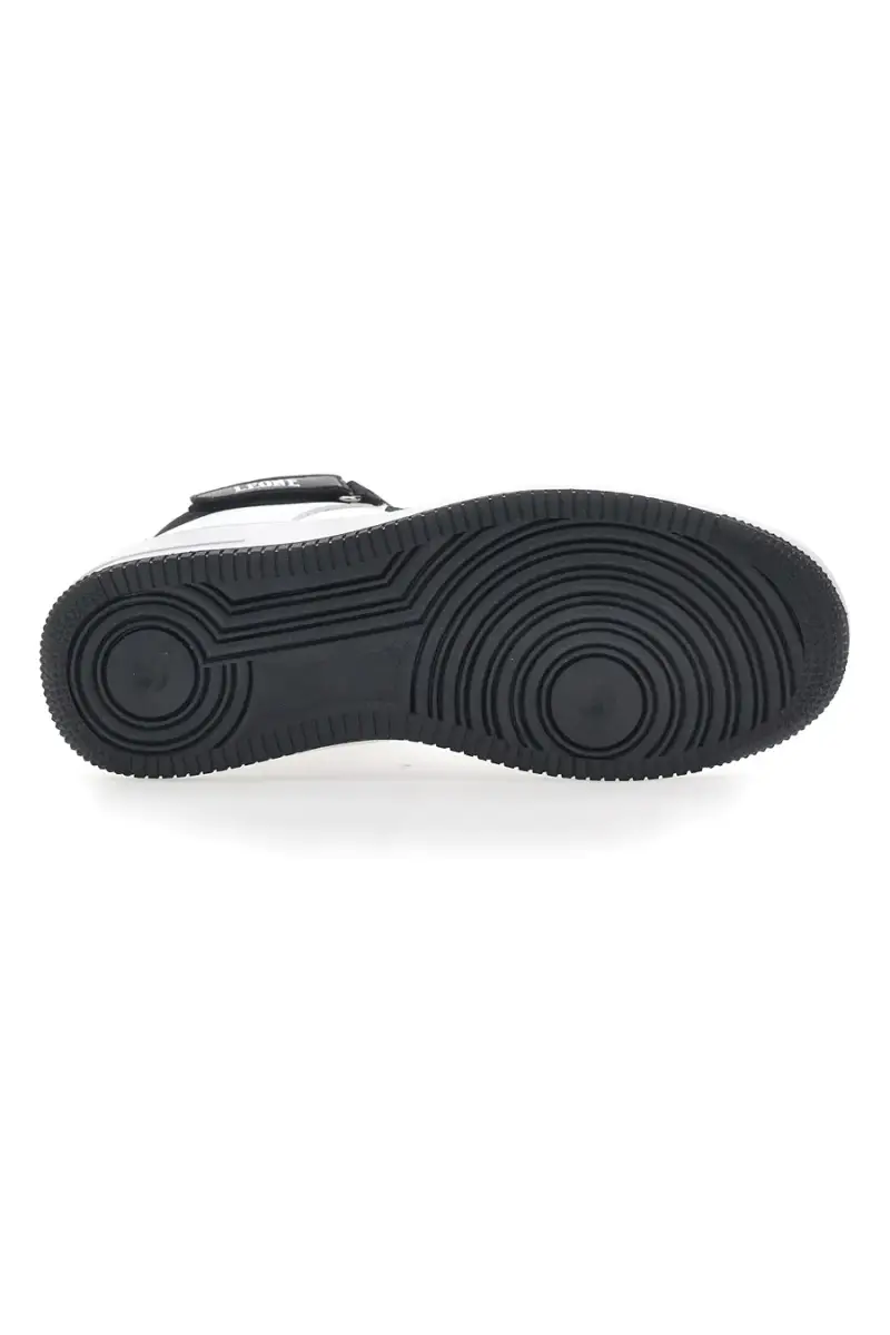 Sneakers Mid-Cut Bianche e Nere Leone 47 [BIANCO] miniatura 4