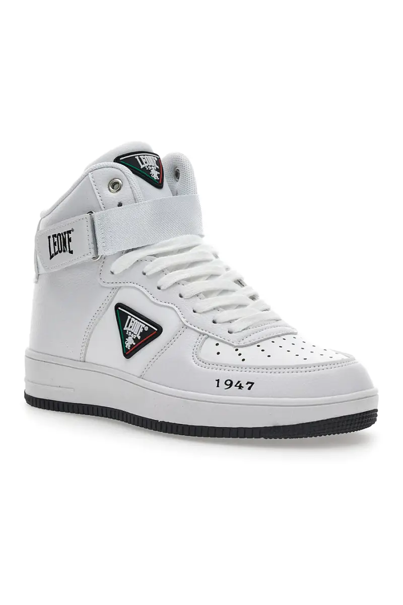 Sneakers Mid-Cut Bianche Leone 47 [BIANCO] miniatura 2