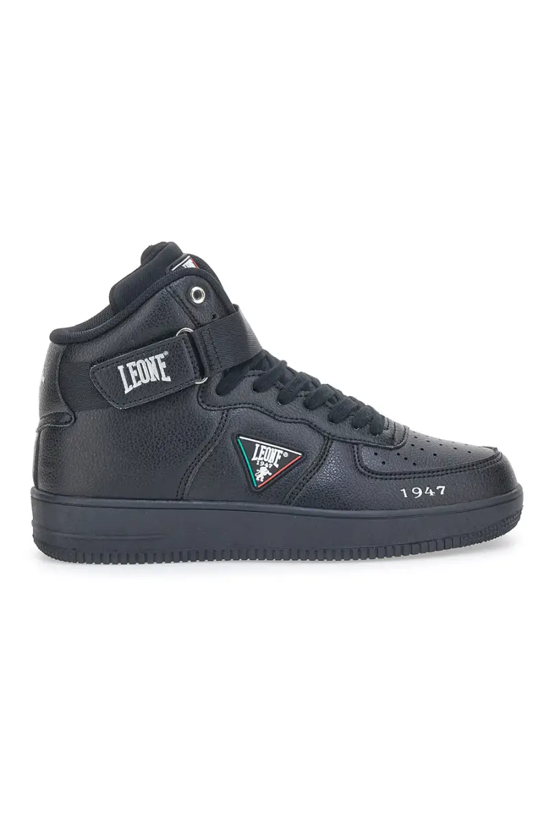 Sneakers Mid-Cut Nere Leone 47 [NERO]